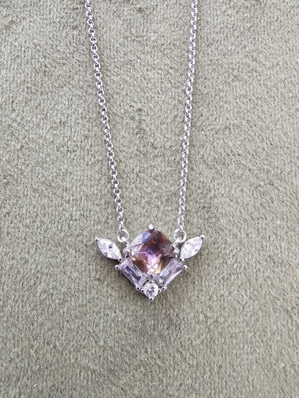 Rhodium Plated Necklace